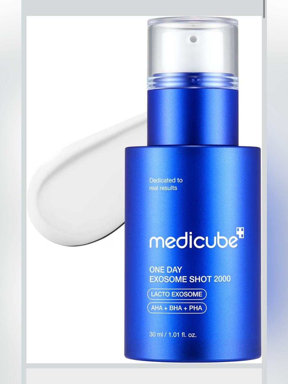 medicube Exosome Shot Zero 2,000 PPM Spicule Facial Serum Liquid Skin Korean NWT